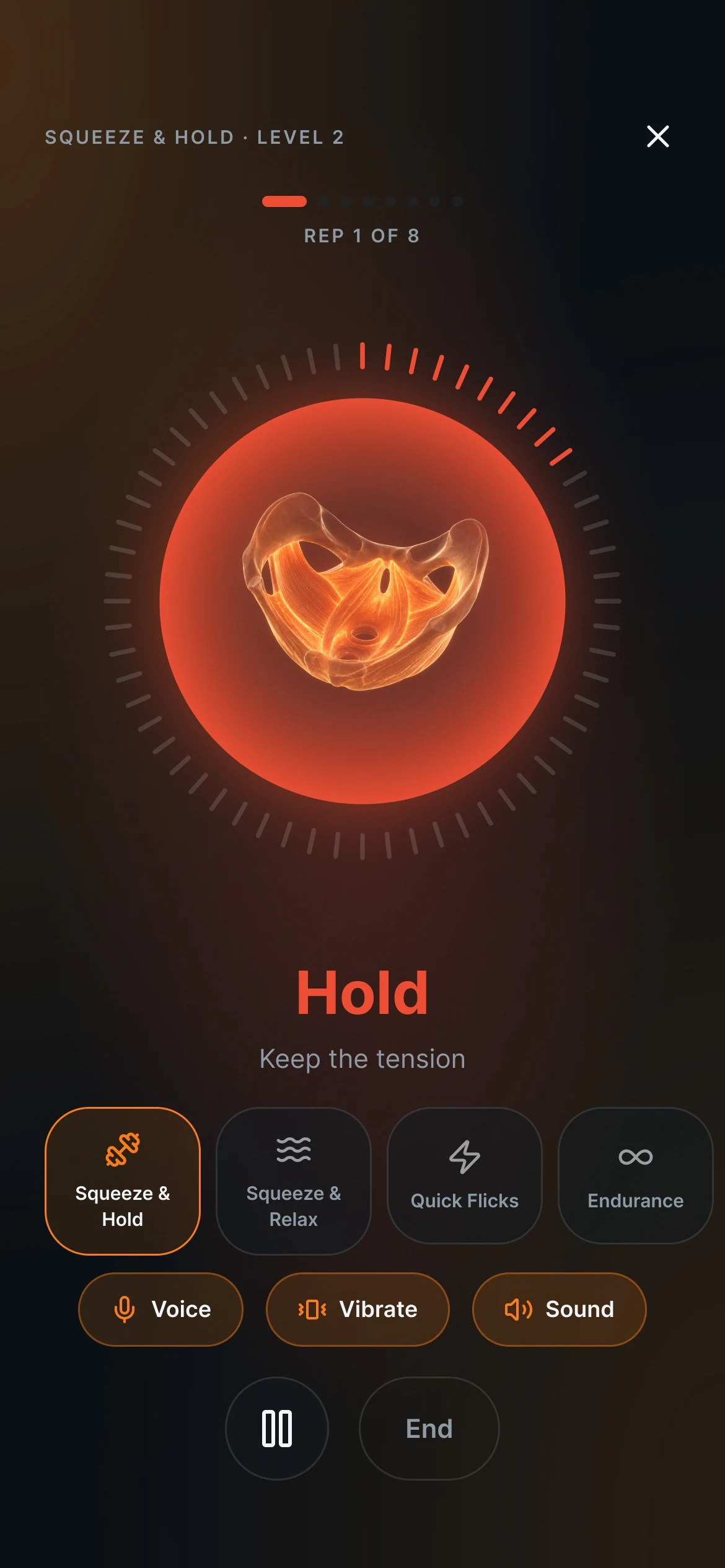 Cues: Hold