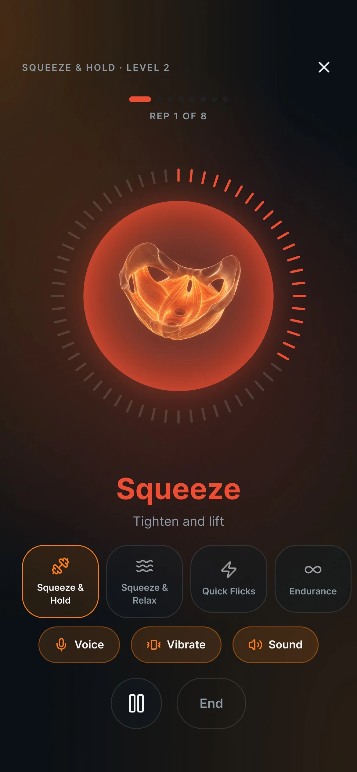Cues: Squeeze