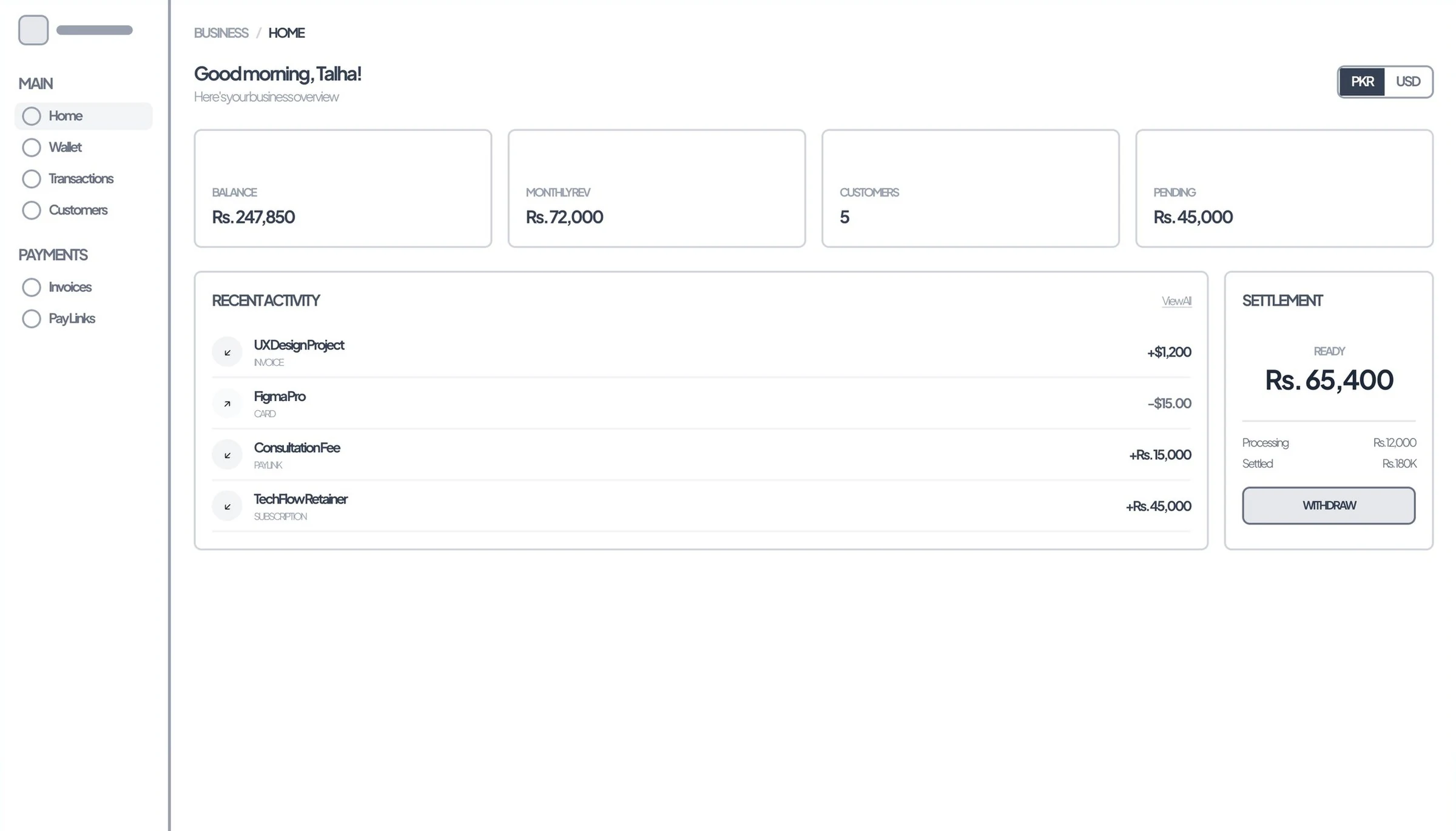 The second wireframe